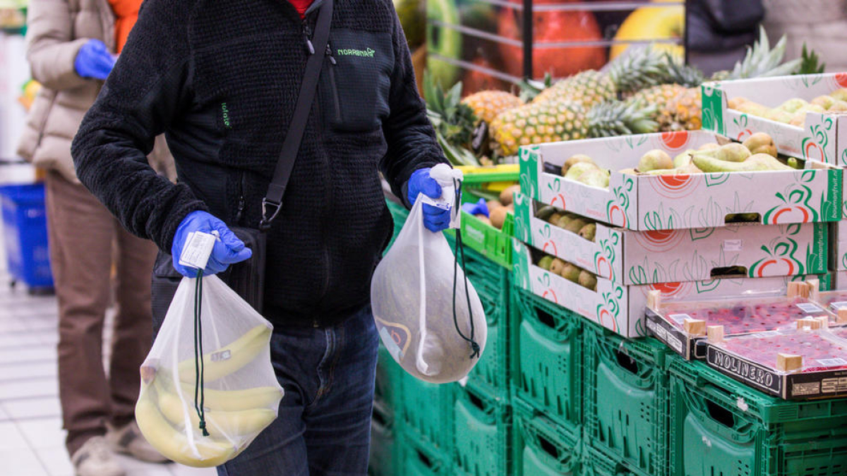 Increment de les vendes a les grans superfícies comercials.