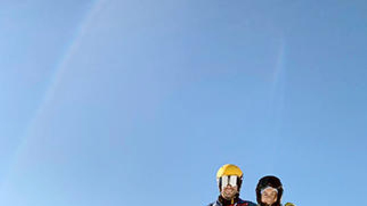 Lluís Marín i Maeva Estevez tornen a la neu