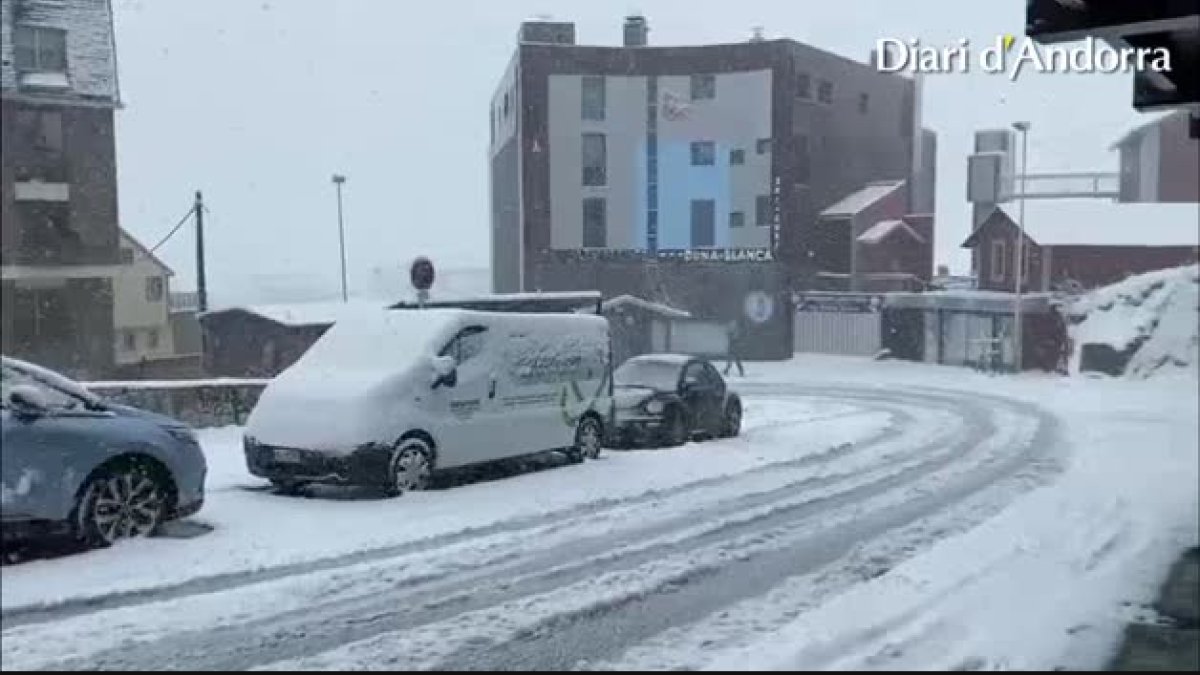 El Pas de la Casa, blanc per la neu