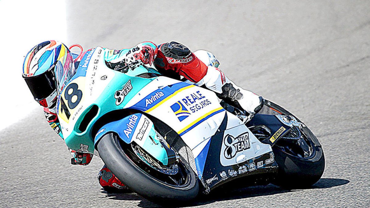 Últims tests de Xavi Cardelús abans del debut