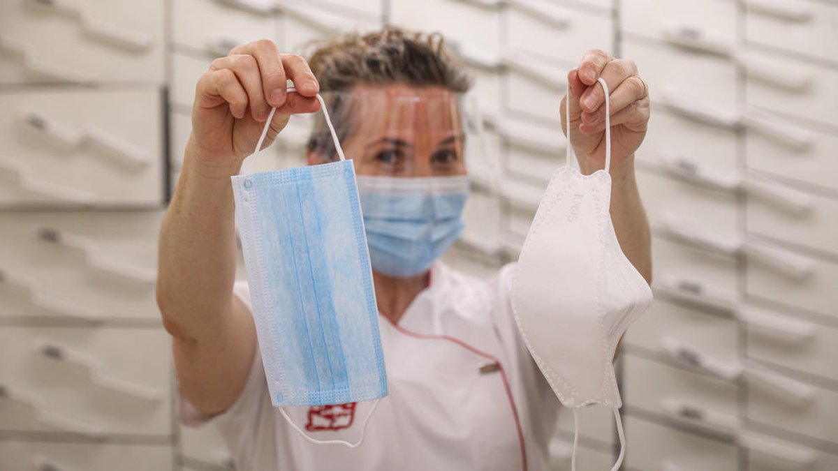 Posen 250 infraccions per ús inadequat de la mascareta