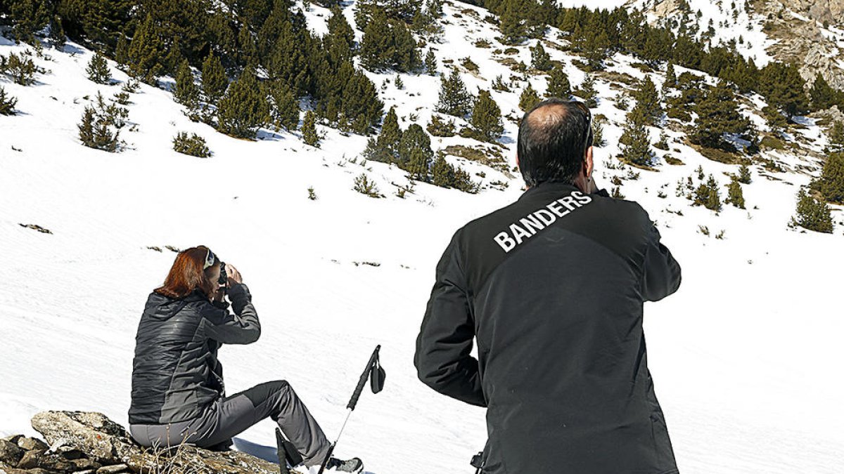 Els caçadors s'oposen que els banders portin pistola