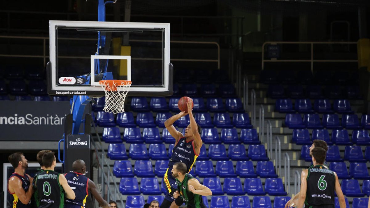 El MoraBanc  Andorra s'enfrontarà al Barça a la final (77-75)