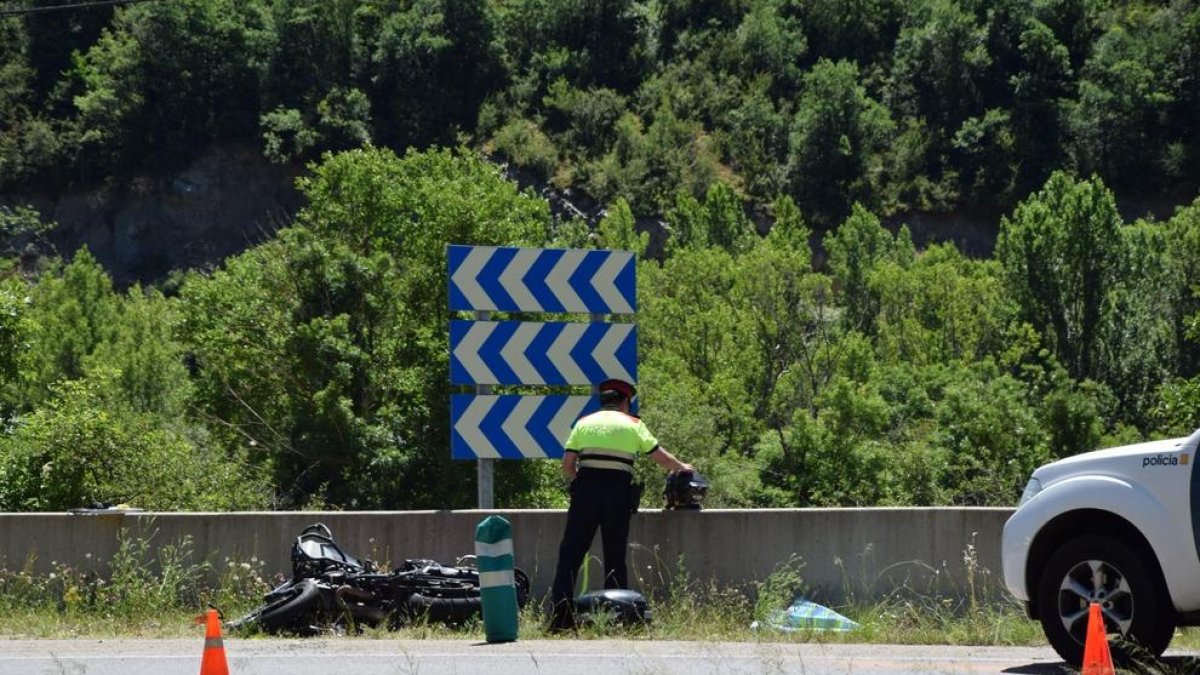 Accident mortal a Pont de Bar amb un vehicle andorrà implicat