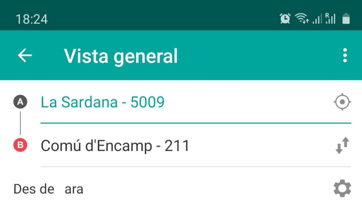 Els usuaris podran comprar el bitllet de bus a través de l'app de FEDA a partir de l'octubre