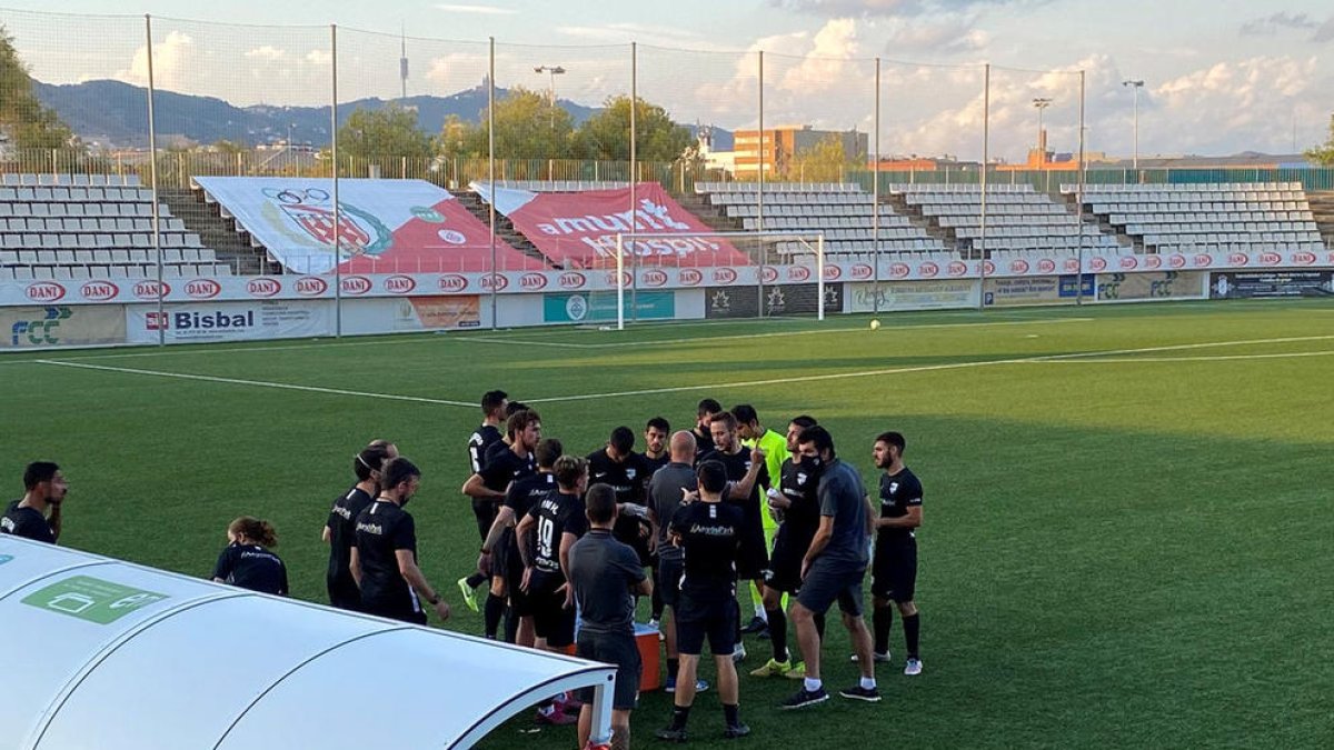 L'FC Andorra empata al camp del CE L'Hospitalet 
i es manté invicte