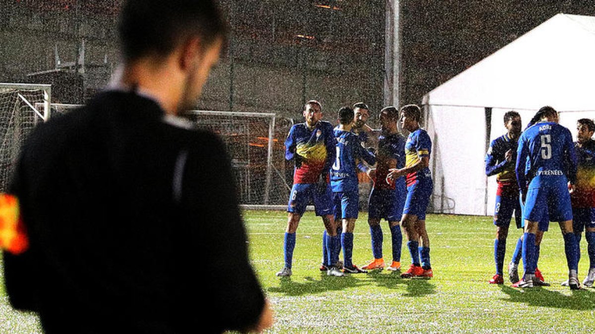 L'FC Andorra aconsegueix el primer triomf (1-0)