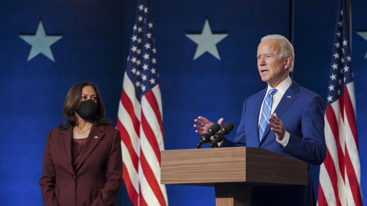 Espot felicita Biden i Harris pel triomf a les eleccions