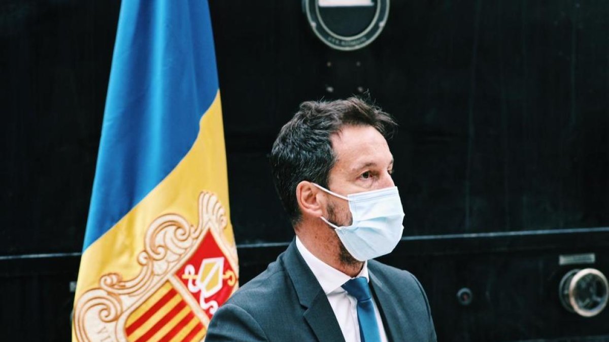 El president del grup parlamentari socialdemòcrata, Pere López