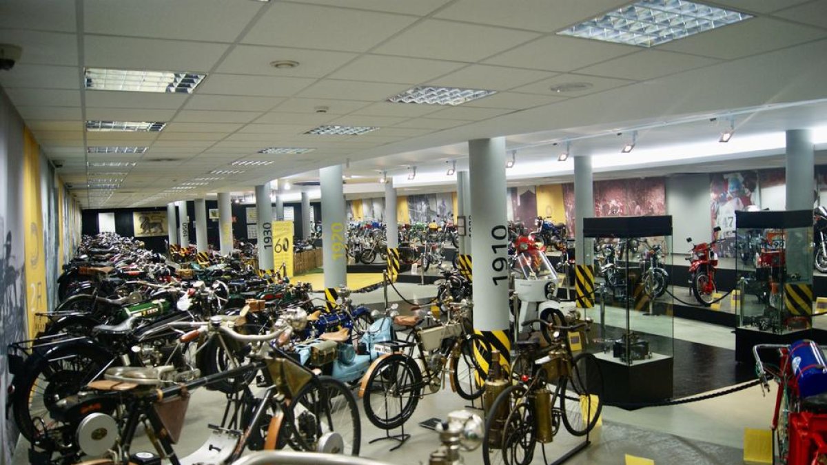 Peces exposades fins diumenge al Museu de la Moto