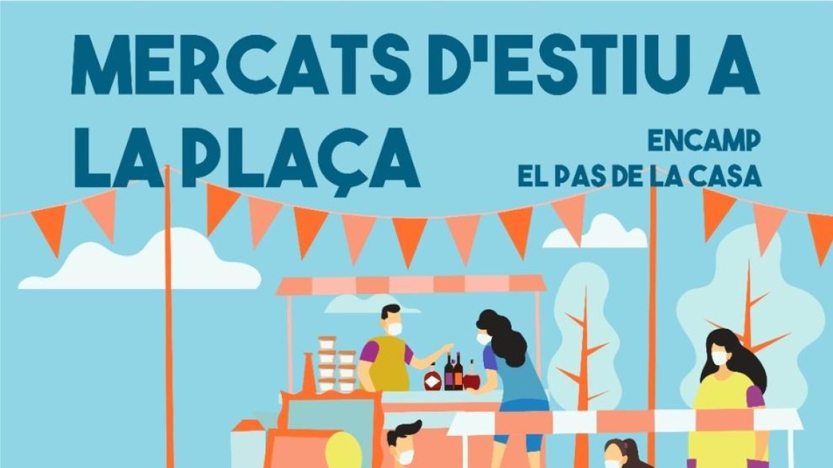 Encamp engega avui els 'mercats a la plaça'