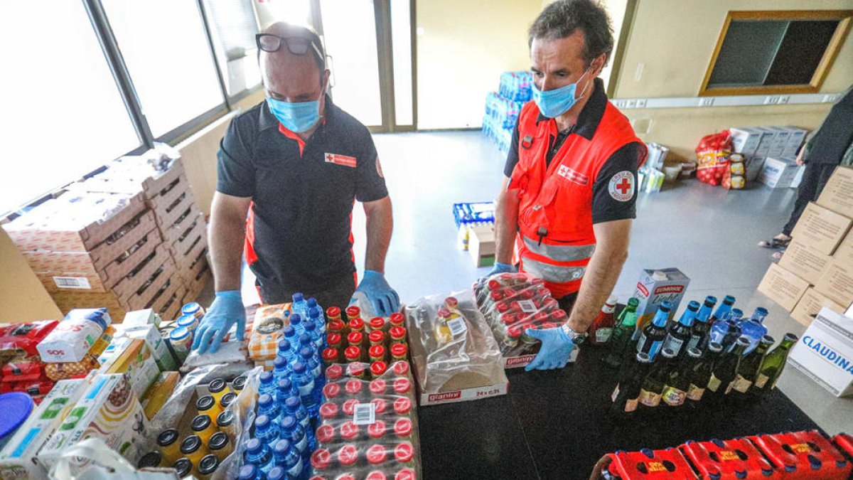 La Creu Roja organitza una col·lecta per al cap de setmana