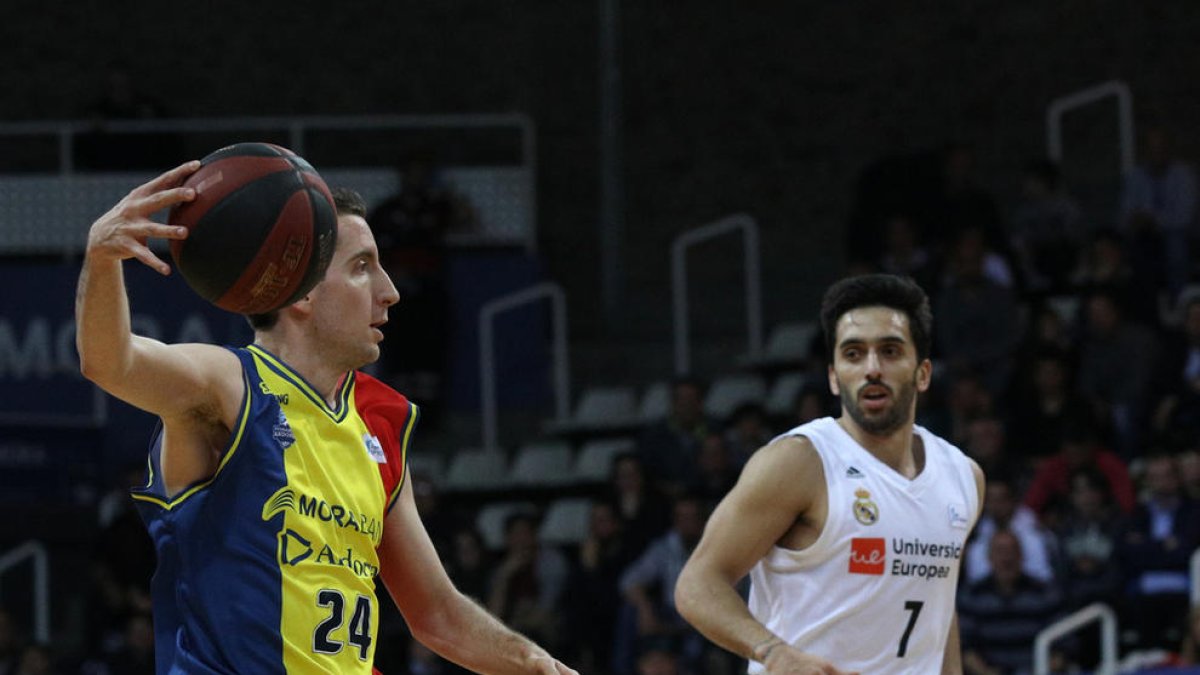 Ajornat el partit entre el MoraBanc i el Reial Madrid