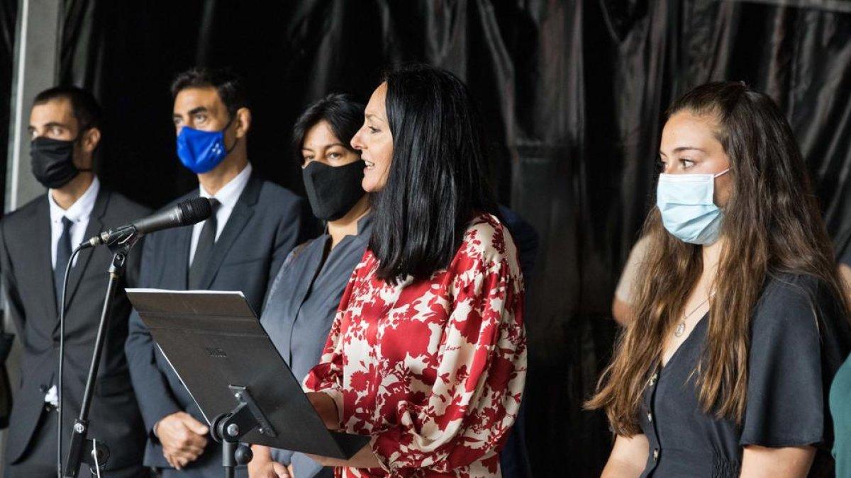 La Massana homenatja als voluntaris de la Covid-19