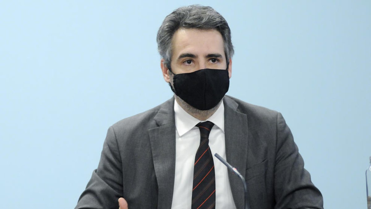 El ministre portaveu Eric Jover