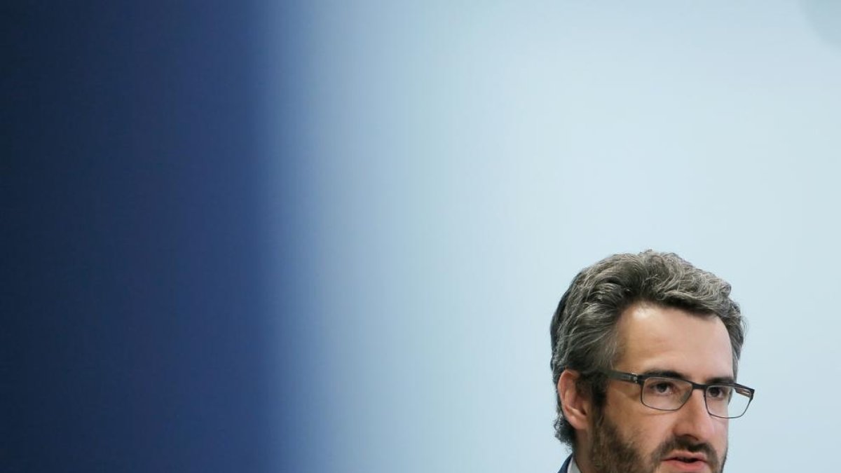Eric Jover ha comparegut avui després del consell de ministres