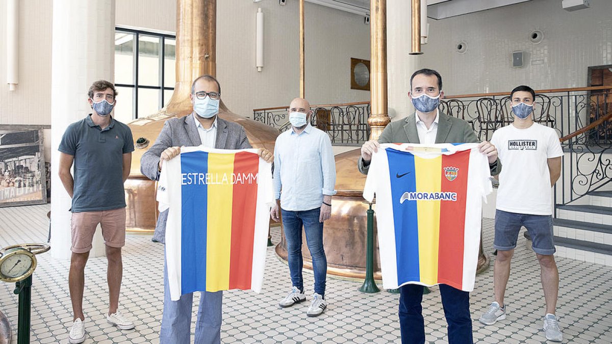 Estrella Damm, nou patrocionador oficial de l'FC Andorra