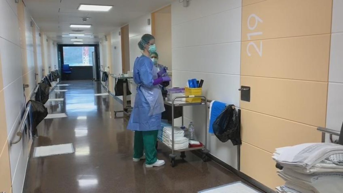 Planta Covid a l'Hospital