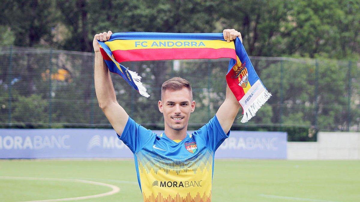 L'FC Andorra oficialitza el fitxatge de Rubén Enri