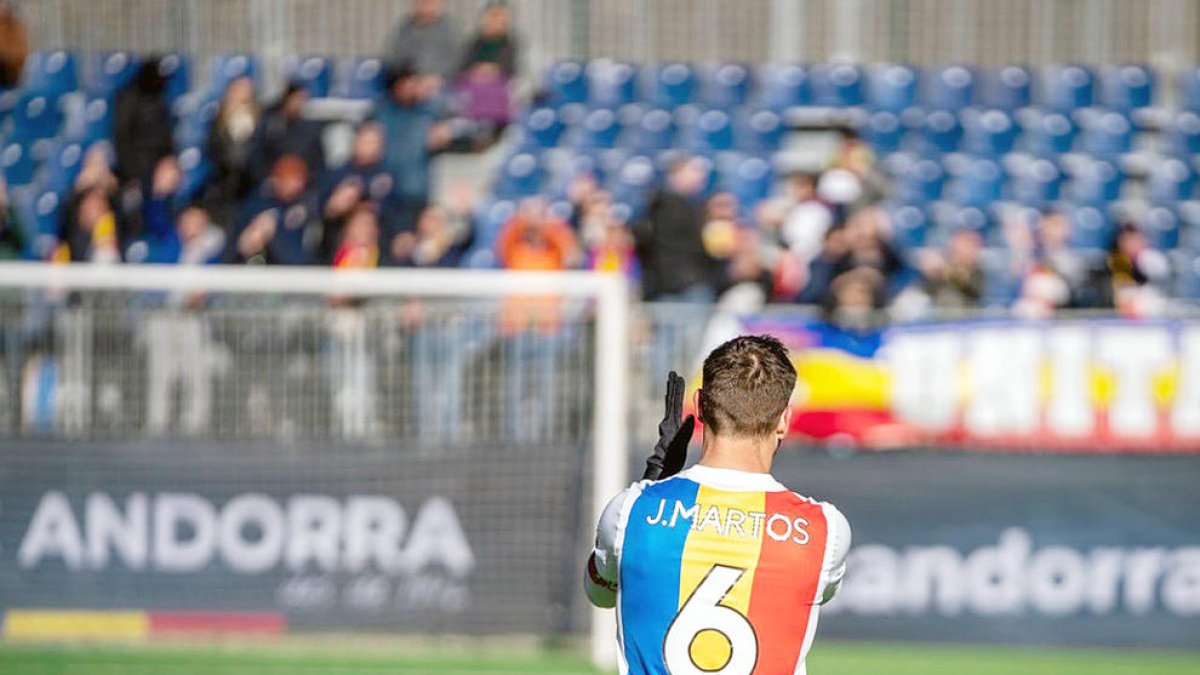 L'excentral de l'FC Andorra Javi Martos signa amb l'AE Prat per a la temporada vinent