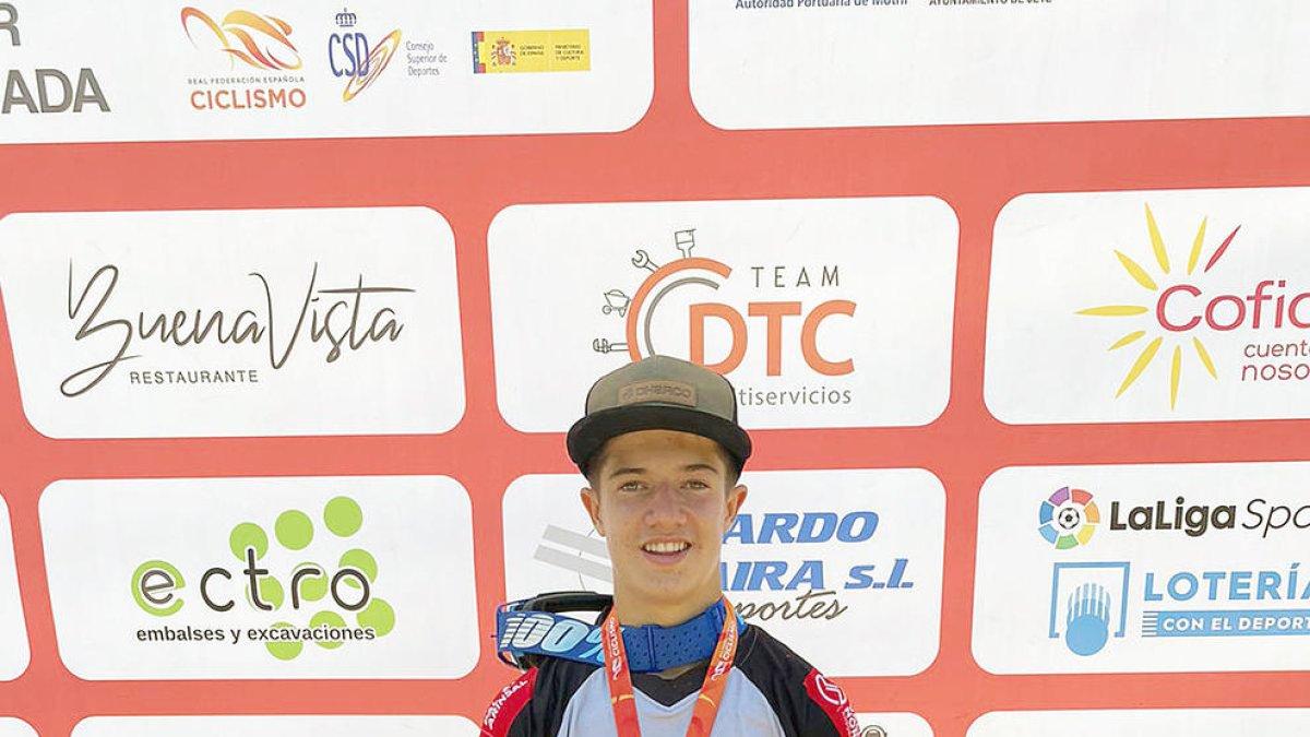 Arnau Graslaub es proclama campió d'Espanya de descens