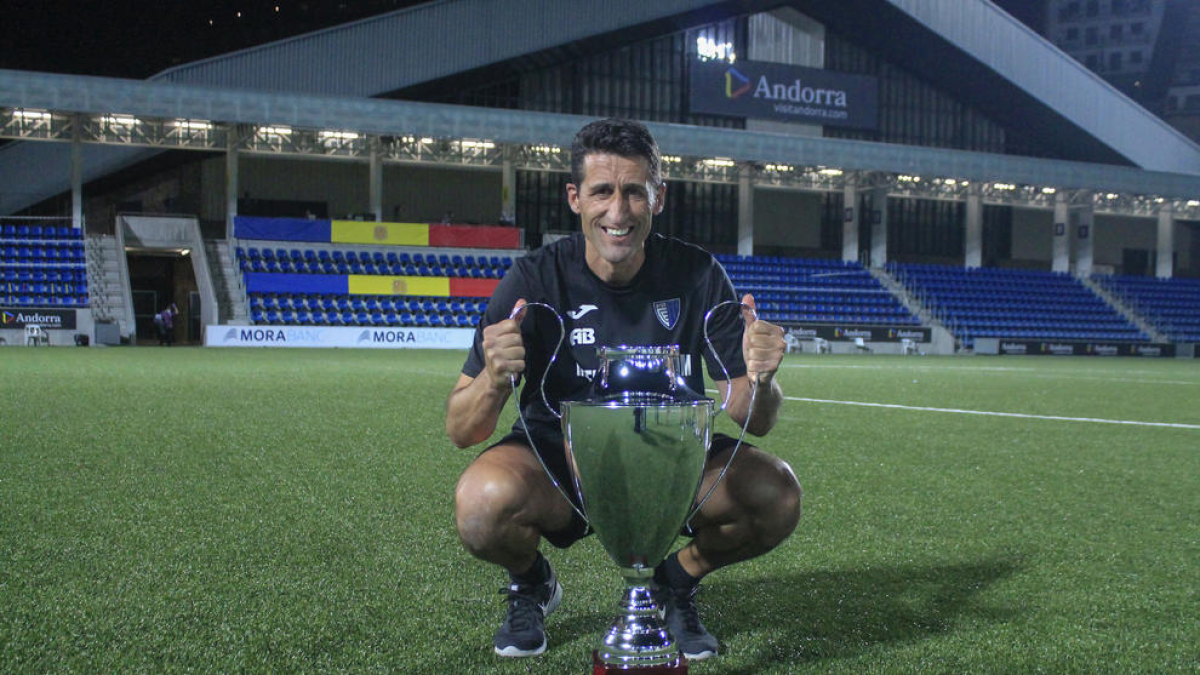 El fins ara tècnic de l'Inter Escaldes, Adolfo Baines