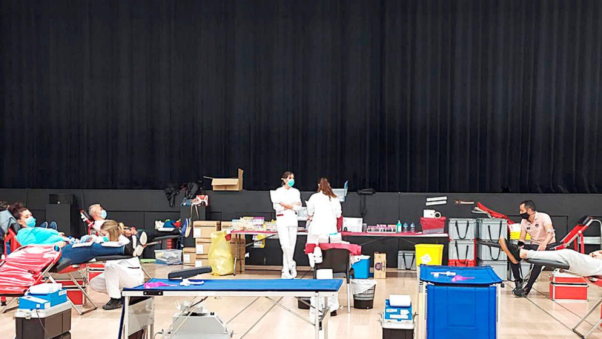 Nova campanya de donació de sang de la Creu Roja