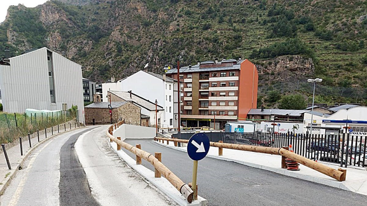 Ampliació de la carretera per garantir la seguretat