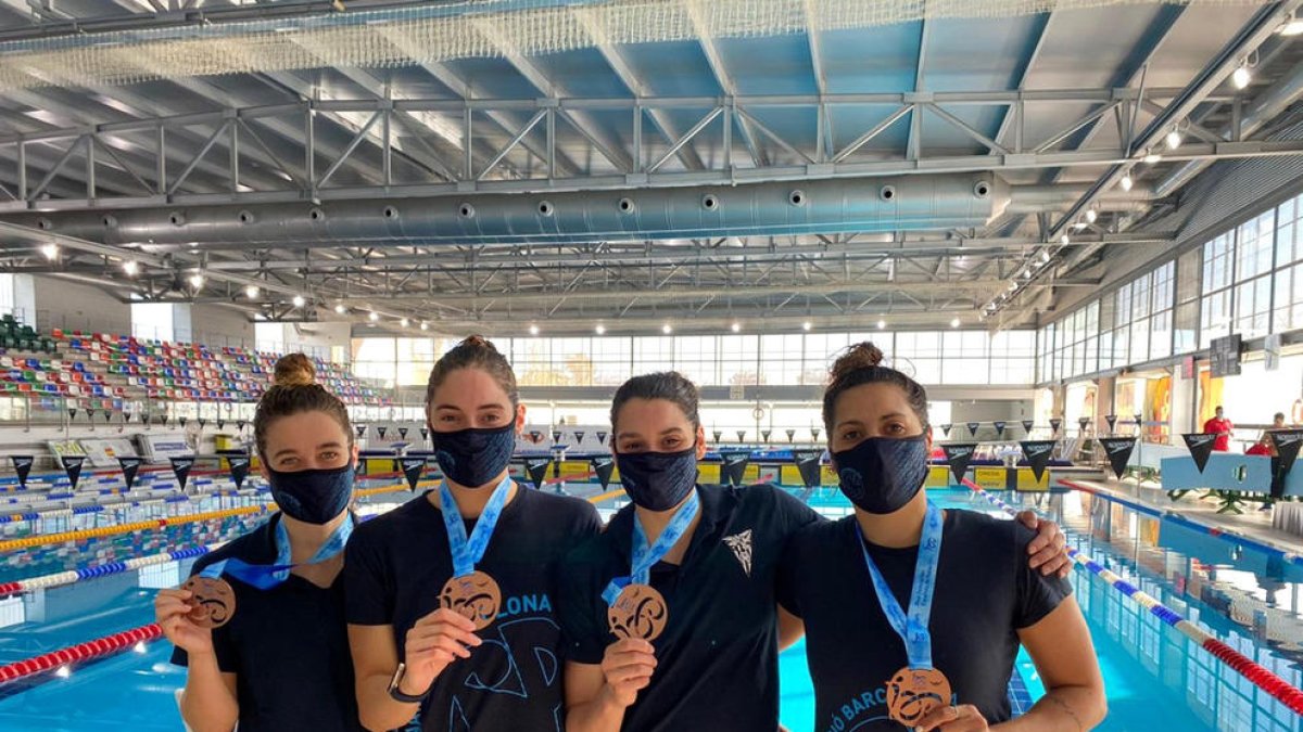 Bronze de Nàdia Tudó i dos rècords nacionals més a l'última jornada del Campionat d'Espanya