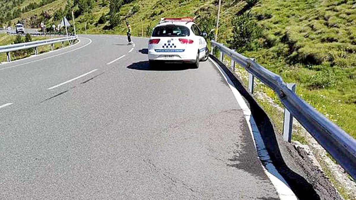 Els tècnics avaluaran l'estat d'un tram del Port d'Envalira