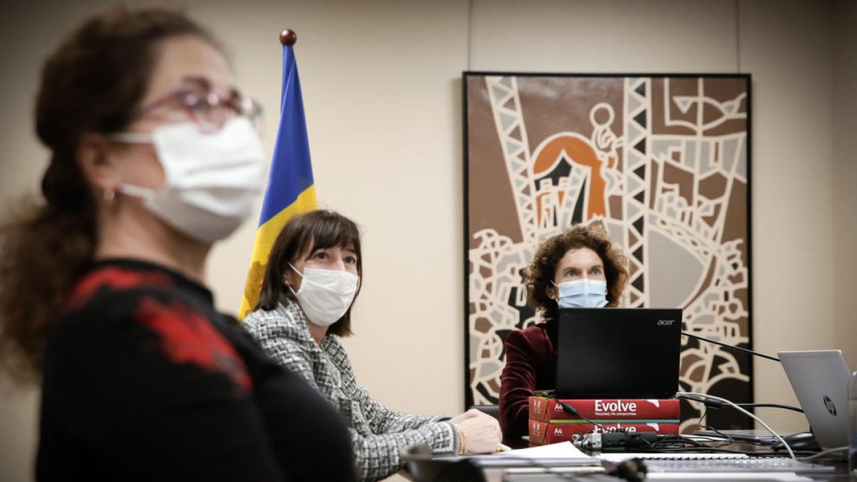 Maria Ubach, en la Conferència ministerial de la Francofonia