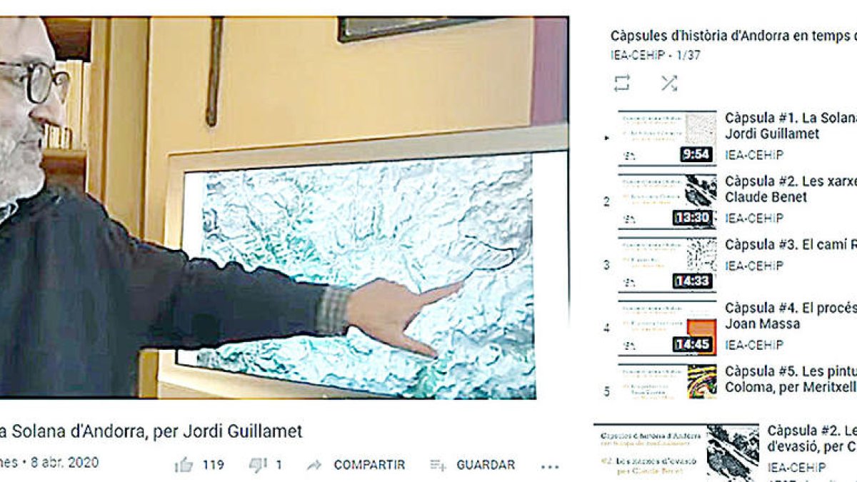 Les càpsules d'història d'Andorra arriben a la seva fi després de vuitanta emissions