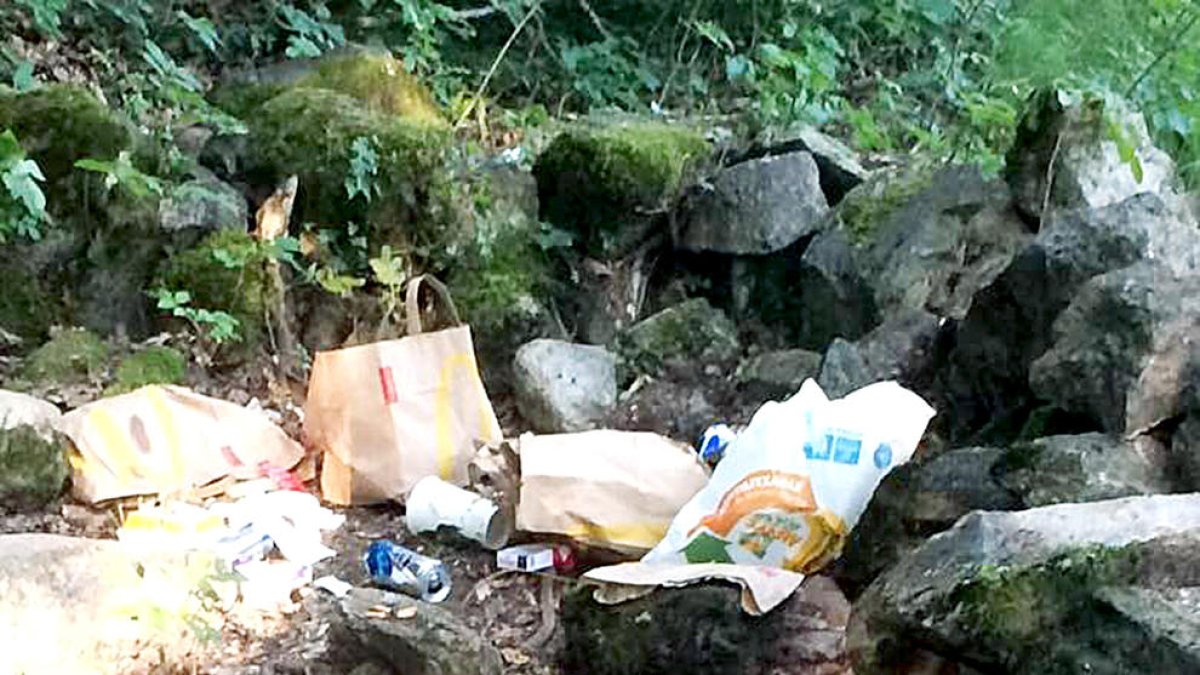 Denuncien la presència de brossa al rec de l'obac