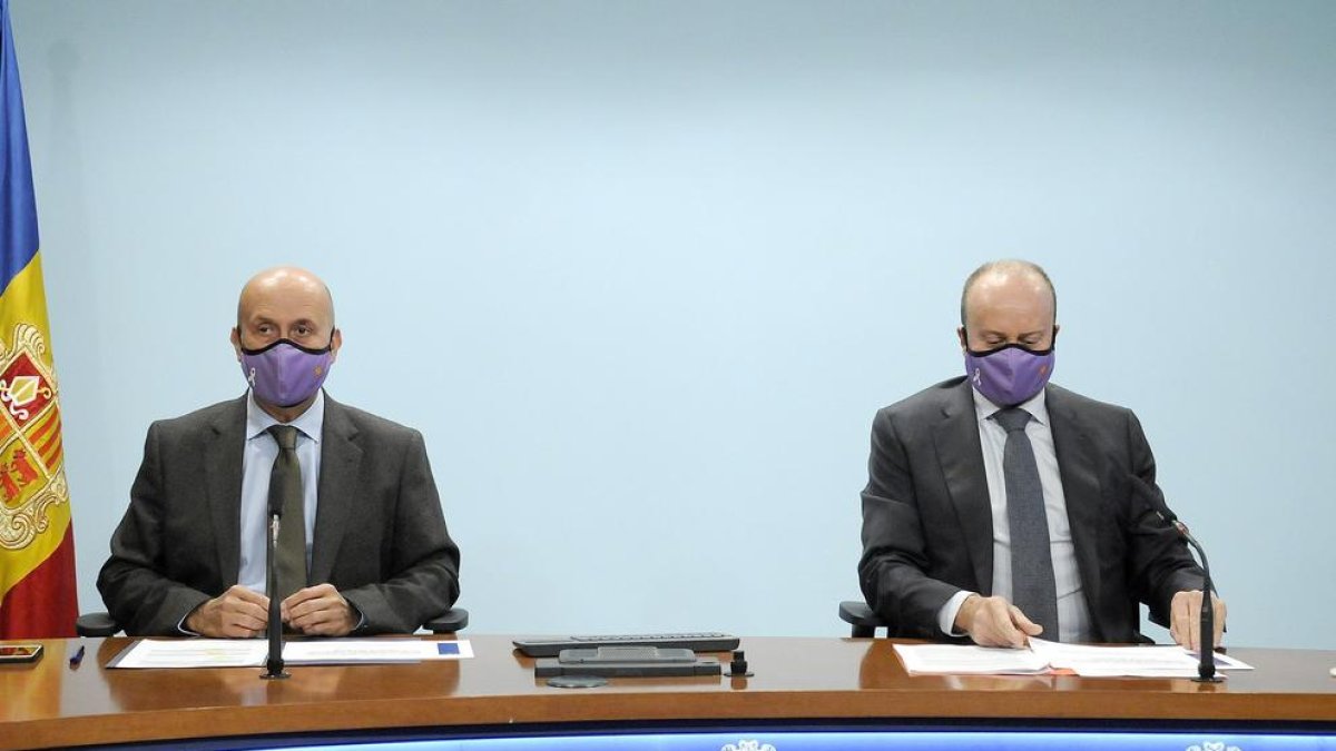 Els ministres Martínez Benazet i Rossell han explicat els canvis legislatius