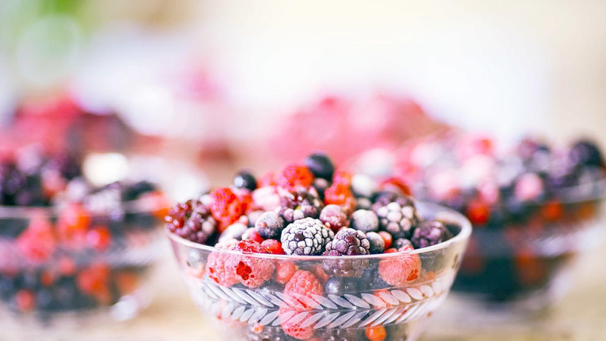 Dieta amb fruites del bosc