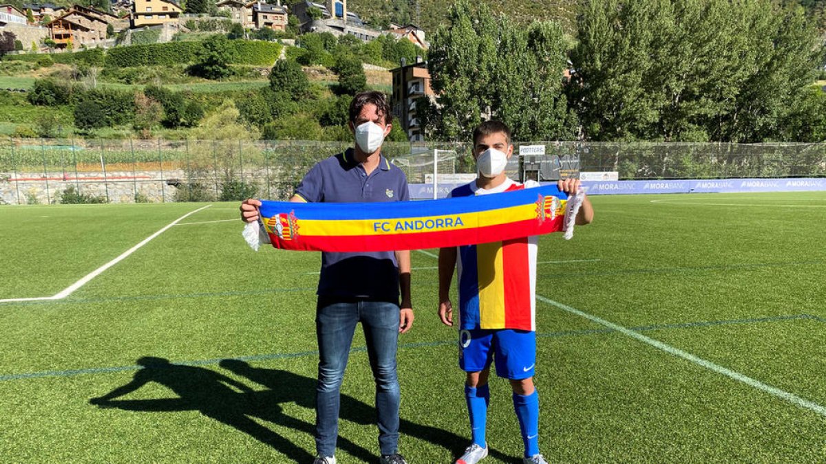 L'FC Andorra confirma el fitxatge del lateral català Martí Vilà