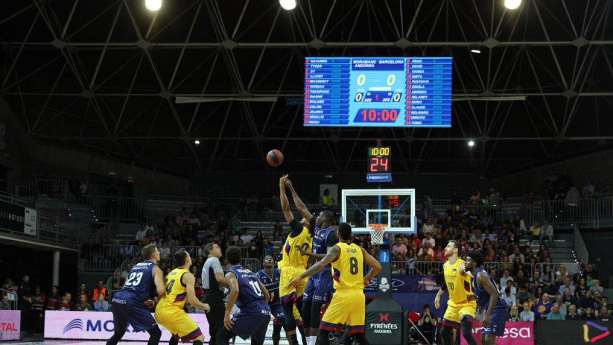 El nou Barça de bàsquet tornarà a fer la pretemporada a Encamp