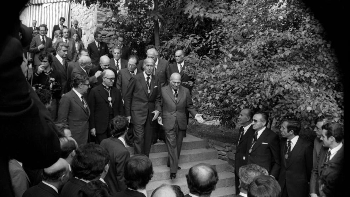 L'excopríncep francès, Valéry Giscard d'Estaing