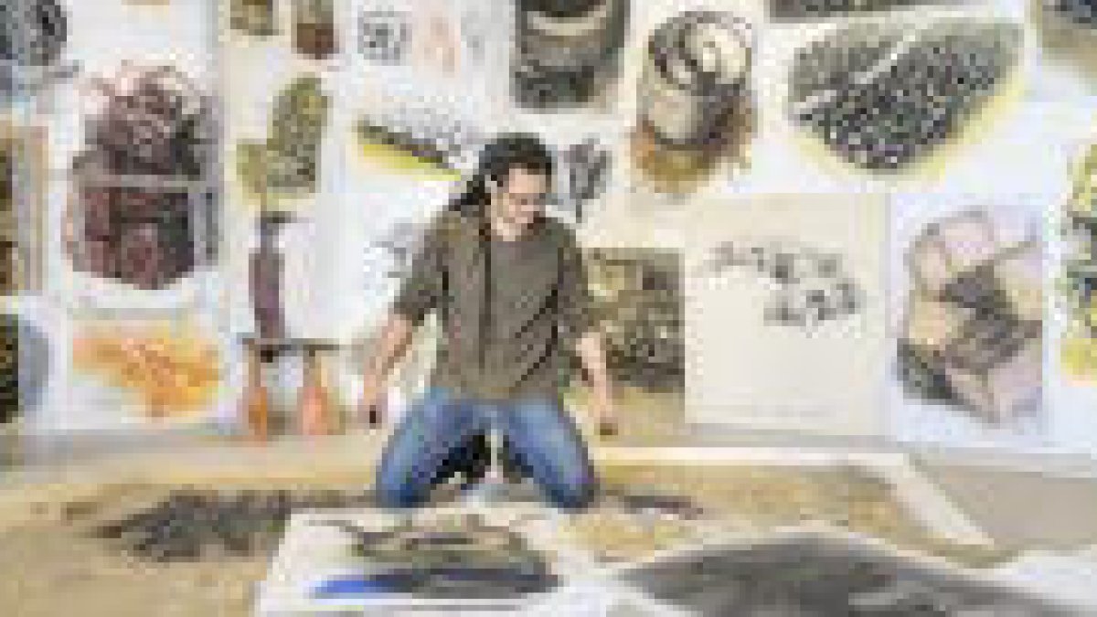 Taula rodona amb els artistes de la Galeria Taranmana