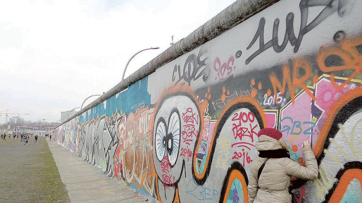 El mur convertit en centre d'art