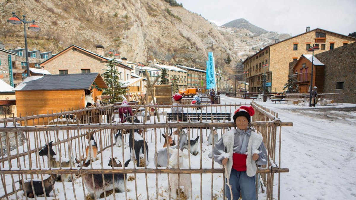 Canillo inaugura el pessebre amb 200 figures i 30 escenes