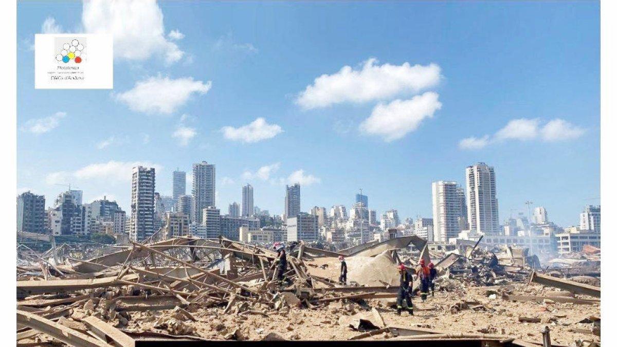 La plataforma d'ONG d'Andorra obre una campanya per ajudar Beirut