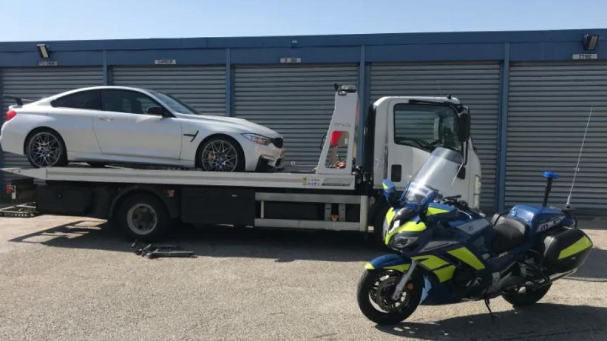 Controlat un vehicle andorrà a 213 quilòmetres per hora a França