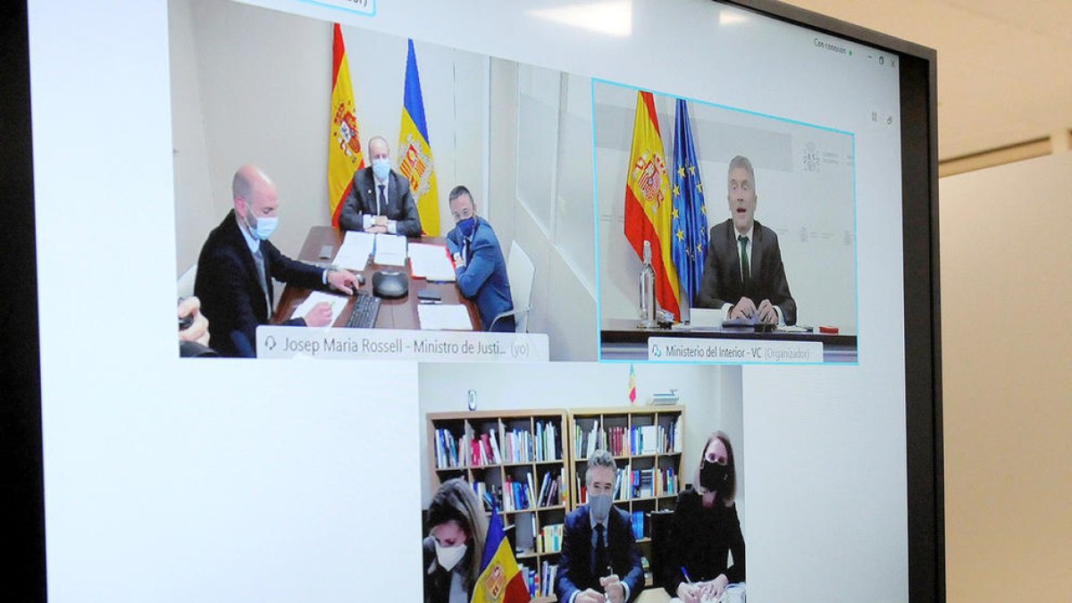 Rossell agraeix a Marlaska el suport en la primera onada