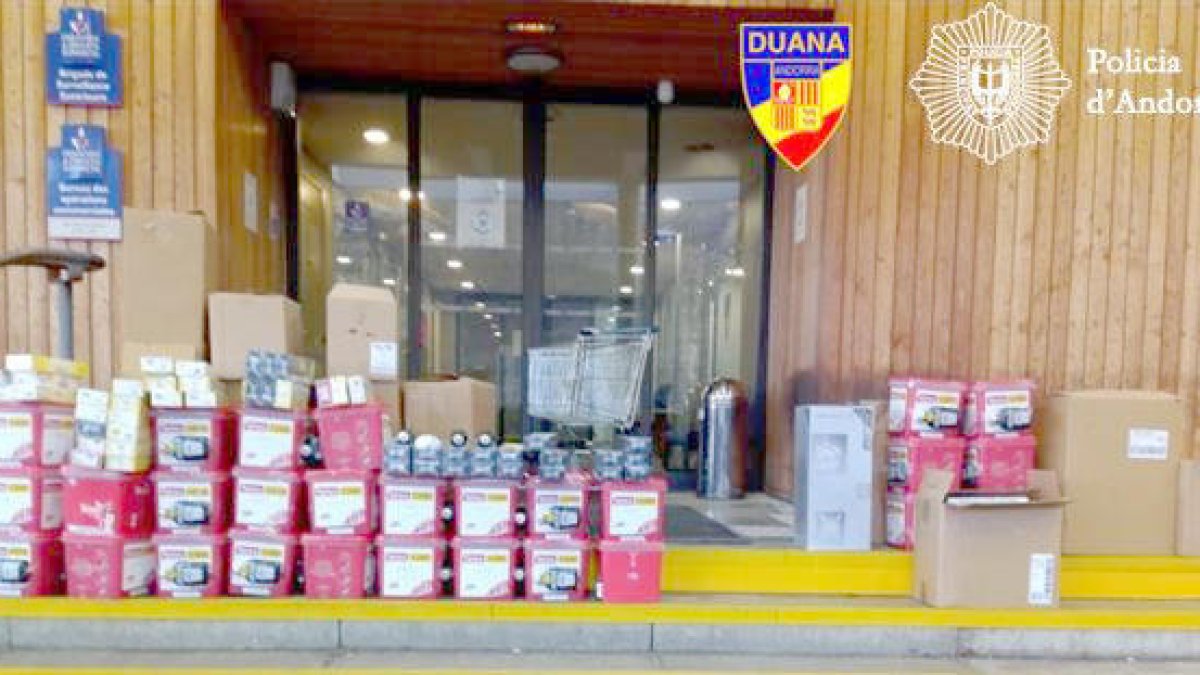 Una xarxa passava tabac fins a la Seu valorat en 400.000 euros