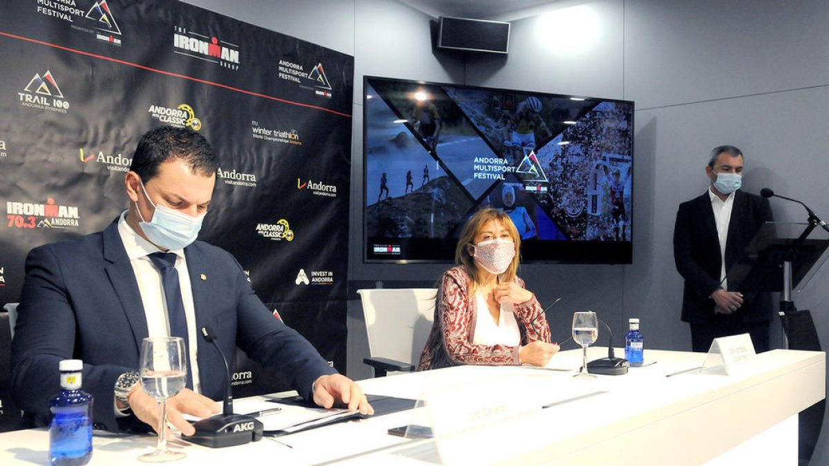 La capital serà l'epicentre del triatló i el ciclisme