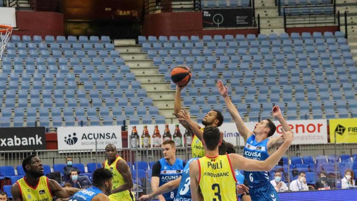 Tercera derrota seguida del MoraBanc Andorra (86-82)