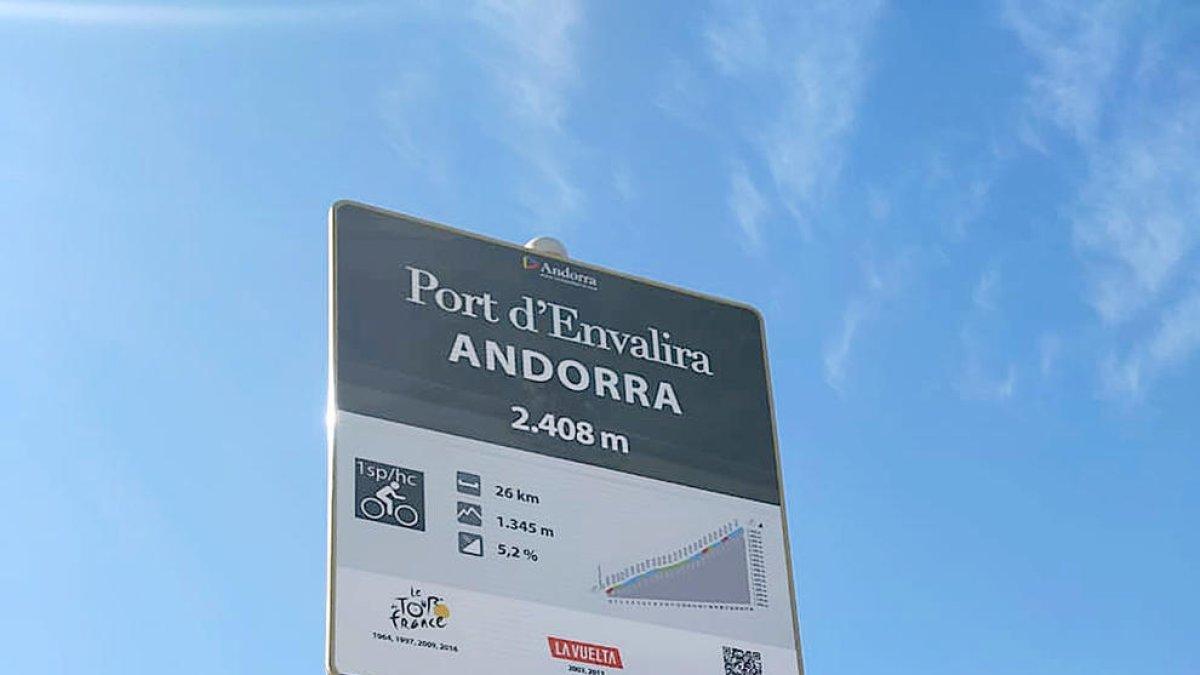 El COEX renova el cartell del Port d'Envalira