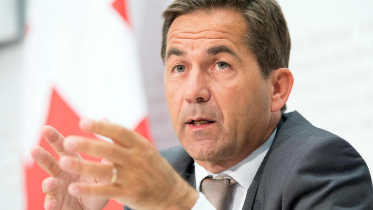 Walter Thurnherr, canceller de la confederació suïssa.