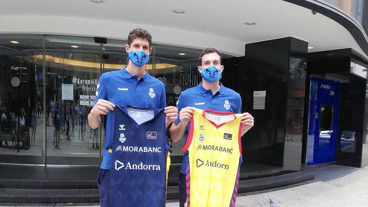 Oriol Paulí i Sergi García, dues apostes de present per al MoraBanc Andorra
